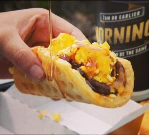 waffle taco