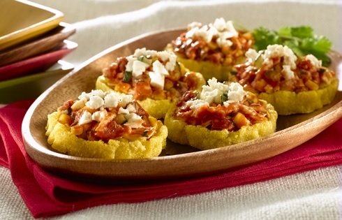 Chicken and chorizo sopes recipe