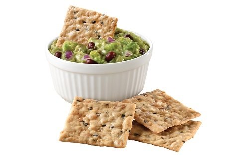 Avocado and bean dip with almonds