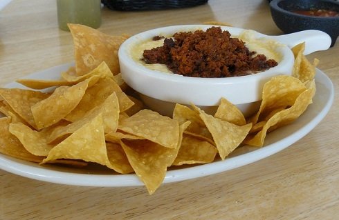 queso with chorizo