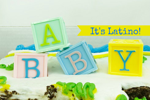 Latino baby shower cakes