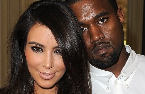 Kim Kardashian and Kanye West