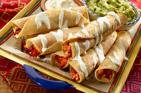 Chicken flautas recipe