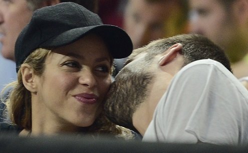 Shakira and Gerard Pique