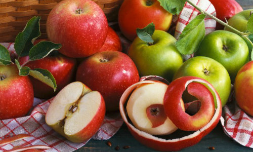 Mascarilla de manzana para cerrar los poros