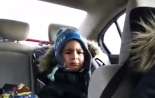 video of 4-year-old having his heart broken