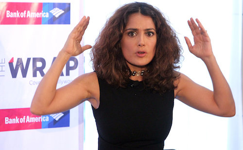 Salma Hayek The wrap power