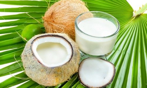 Coconut smoothie