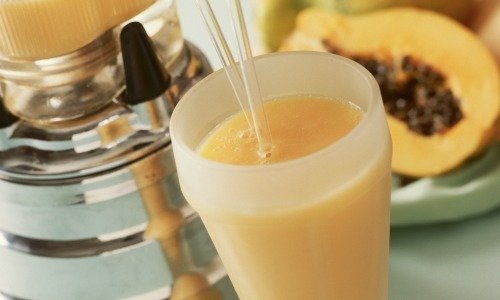 Papaya smoothie