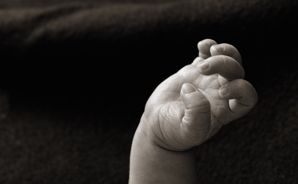 Newborn's hand Flickr