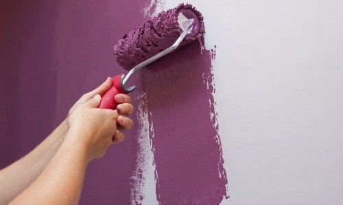 Pintando la pared