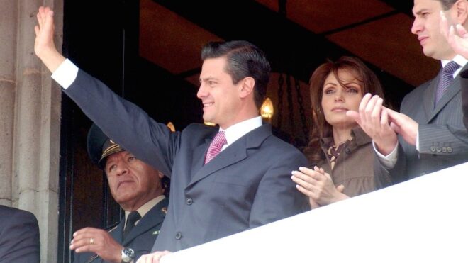 Peña Nieto y Angélica Rivera MEZC