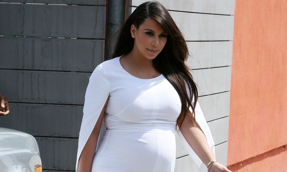 kim kardashian pregnant