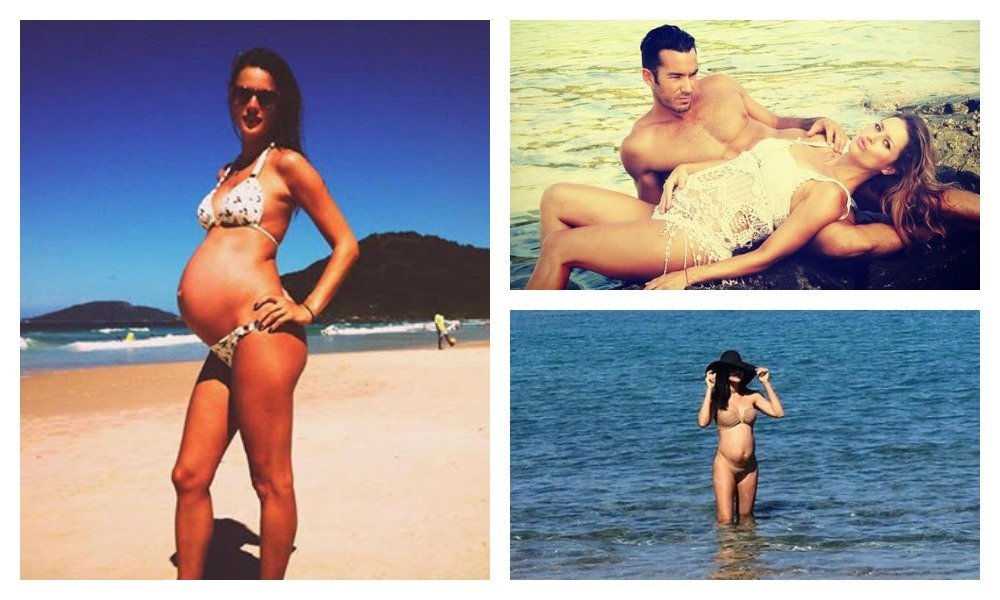 bikini baby bumps