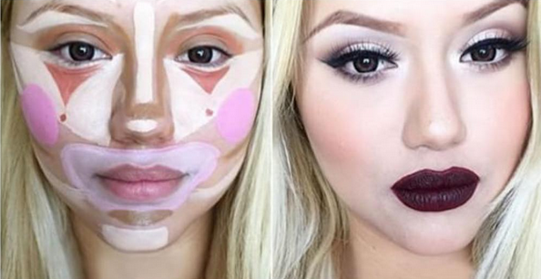 clown contouring