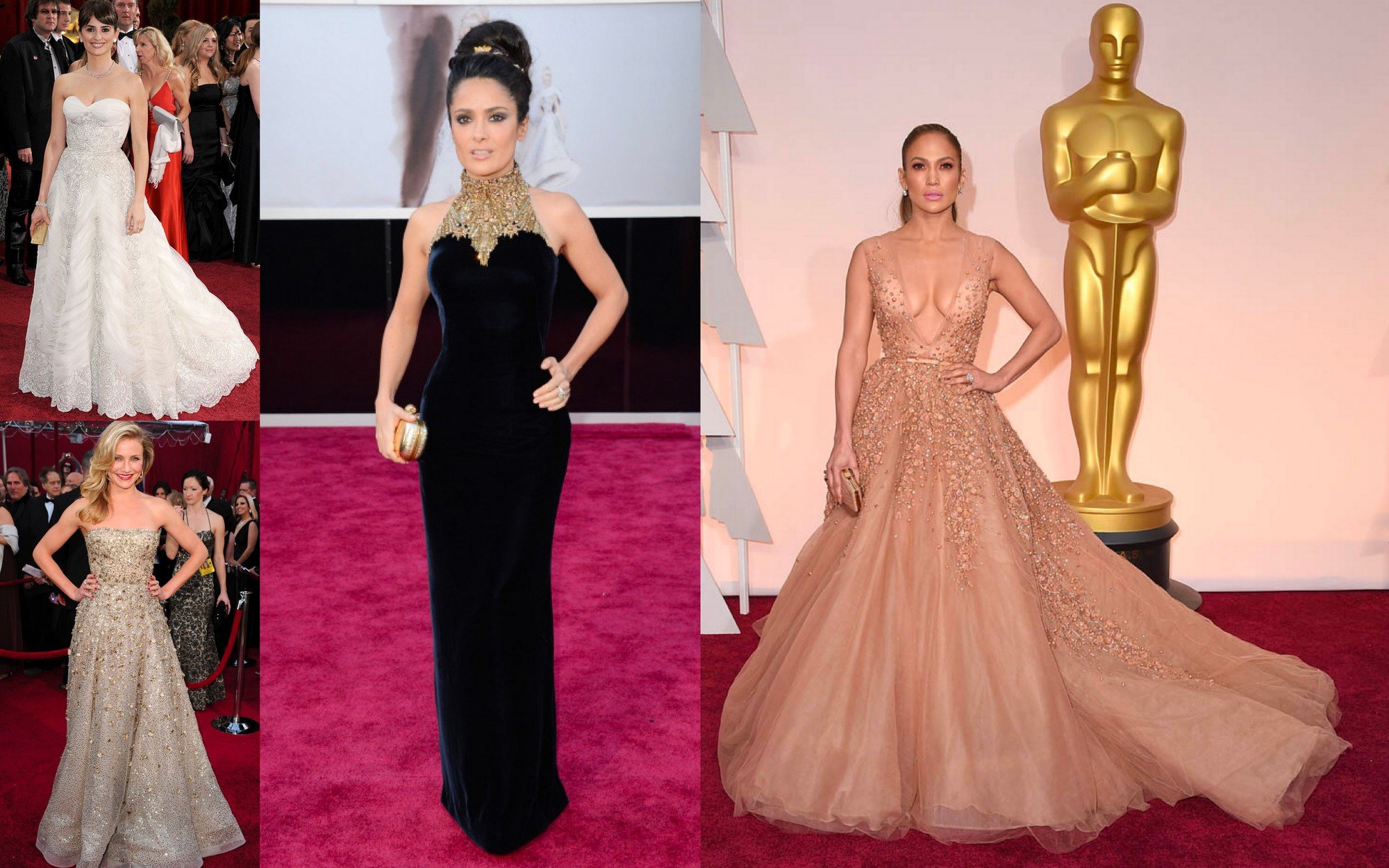 oscar red carpet latinas