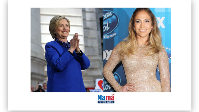 Jennifer lopez and hillary clinton