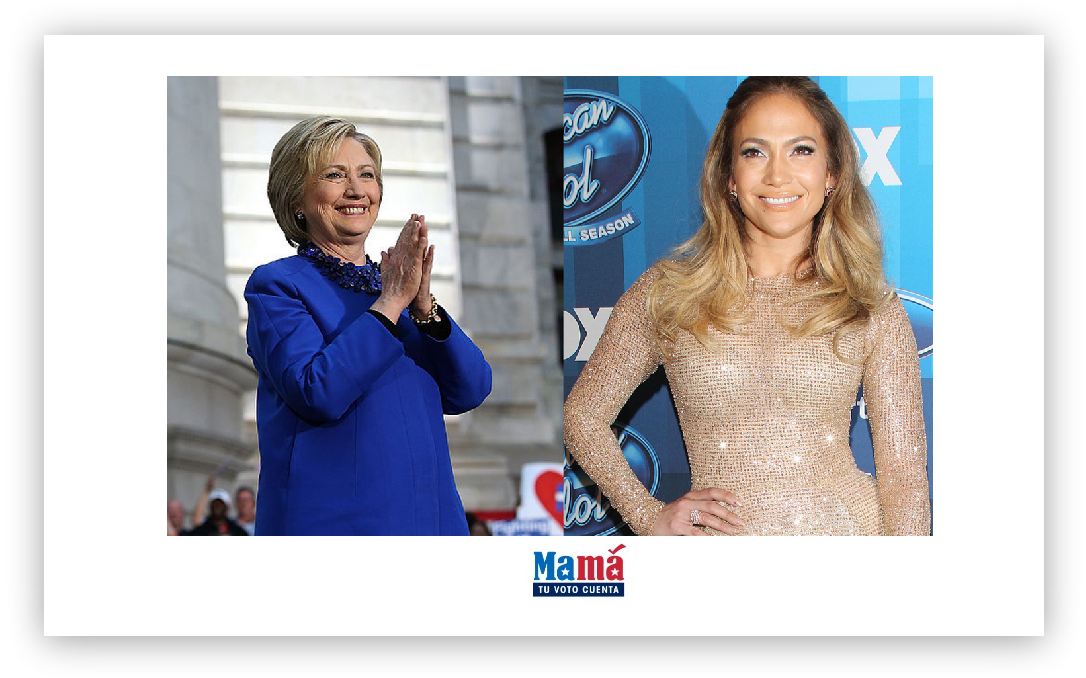 Jennifer lopez and hillary clinton