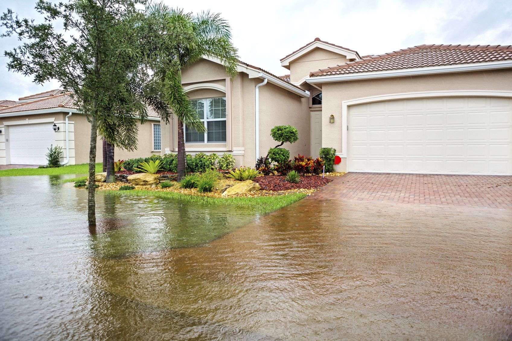 house after a flood