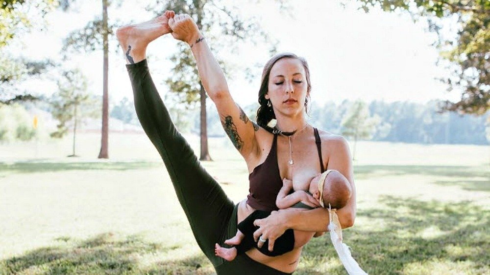 yoga mom