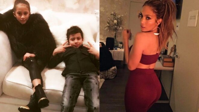 jlo and kids