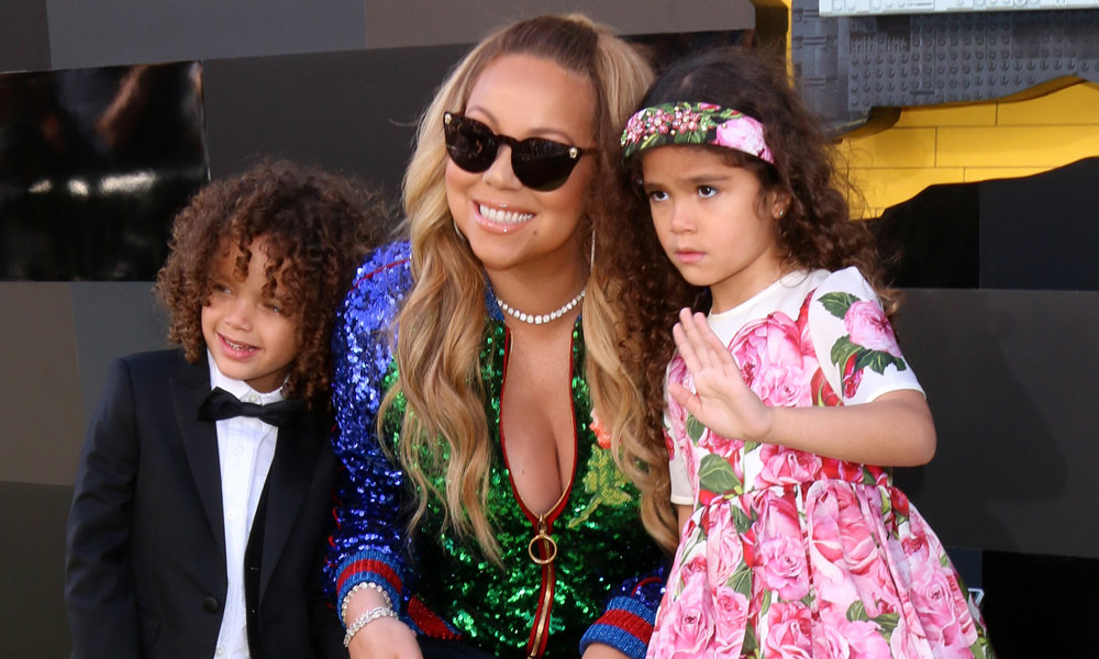 Mariah Carey and twins