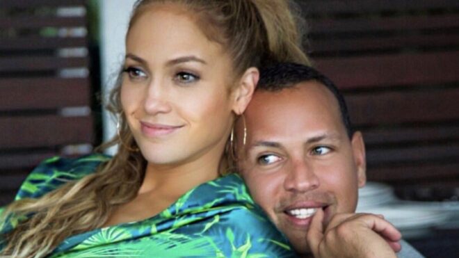 Alex Rodriguez and Jennifer lopez