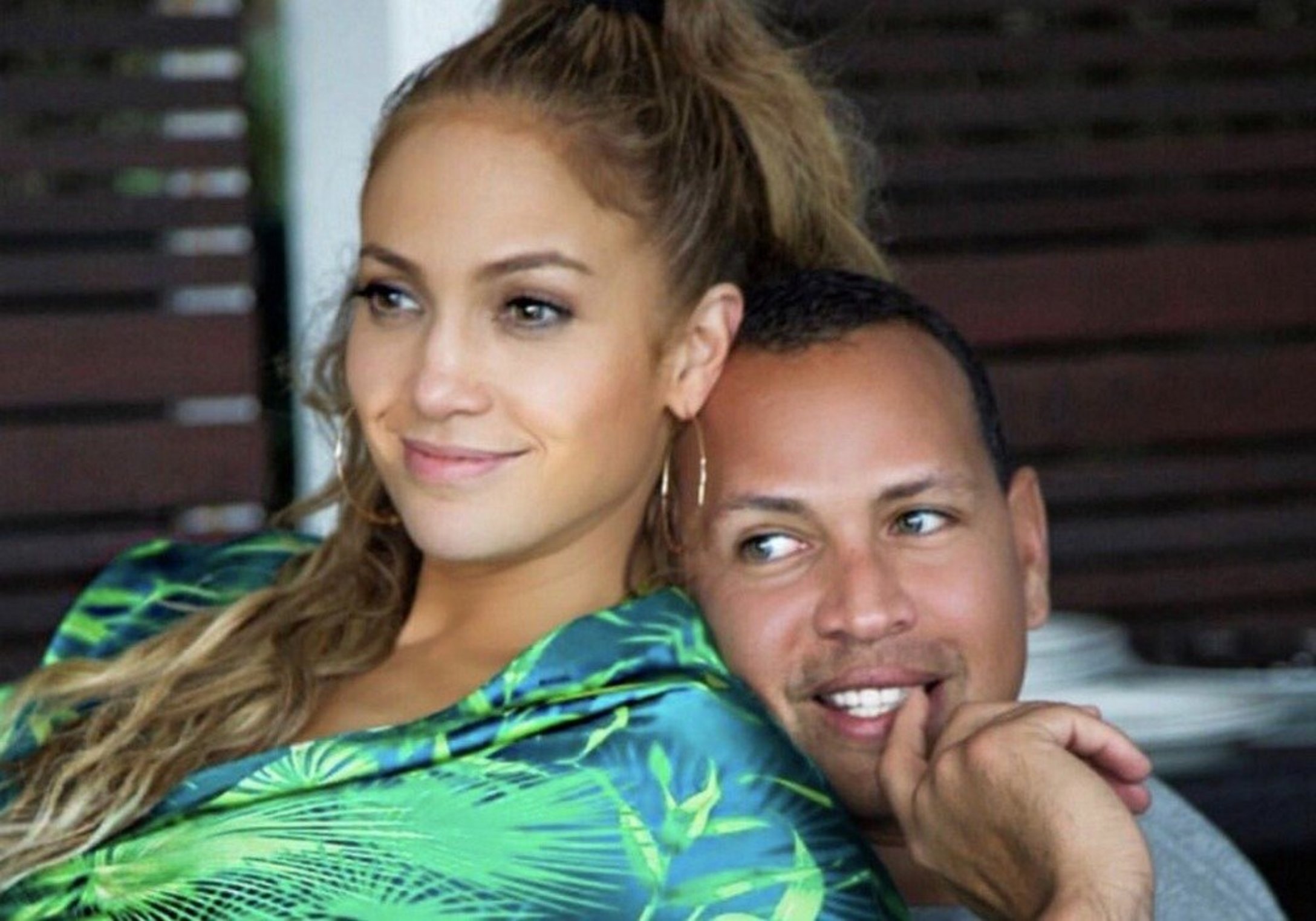 Alex Rodriguez and Jennifer lopez