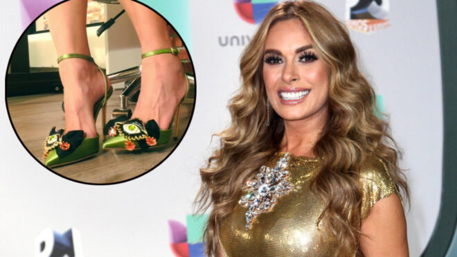 Galilea montijo y sus zapatos