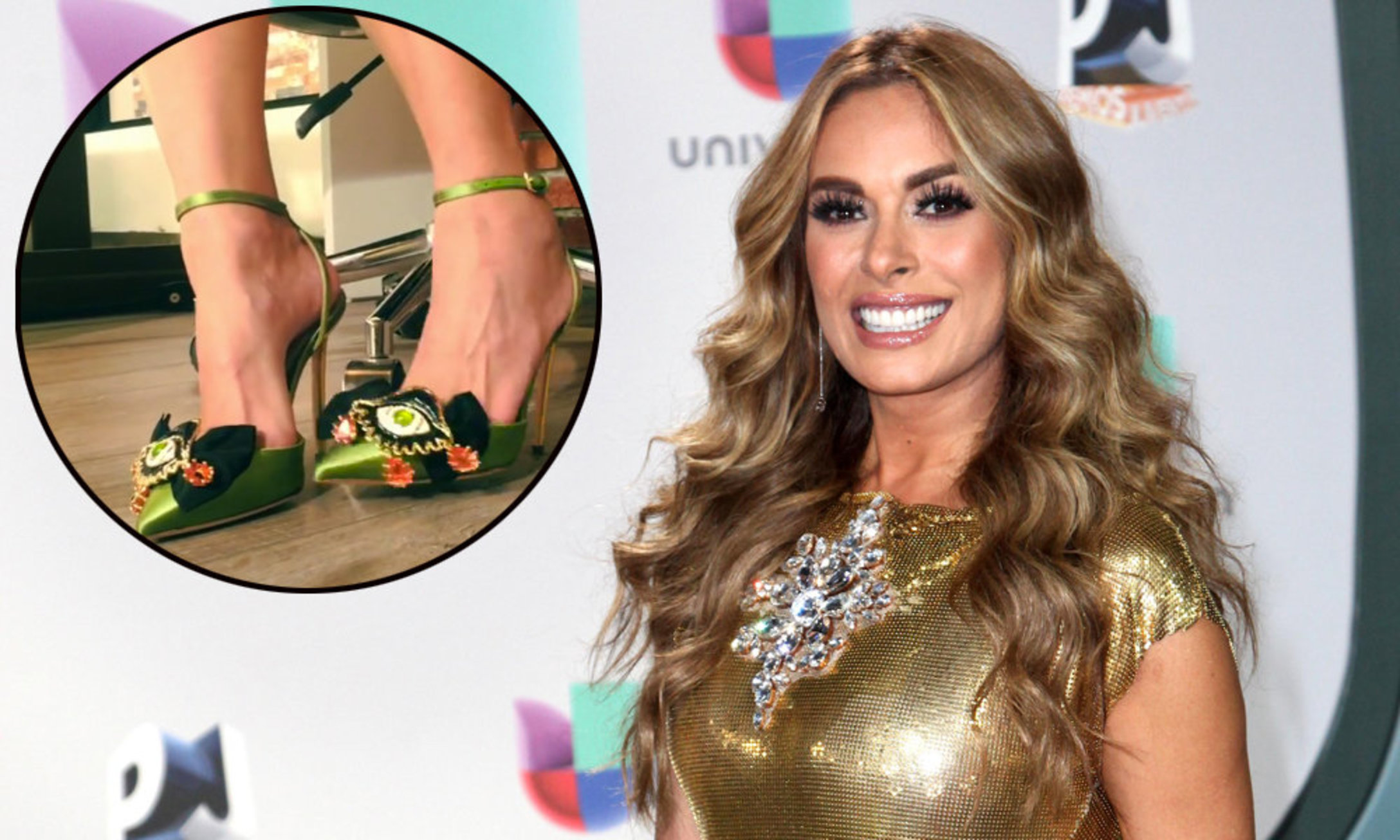 Galilea montijo y sus zapatos