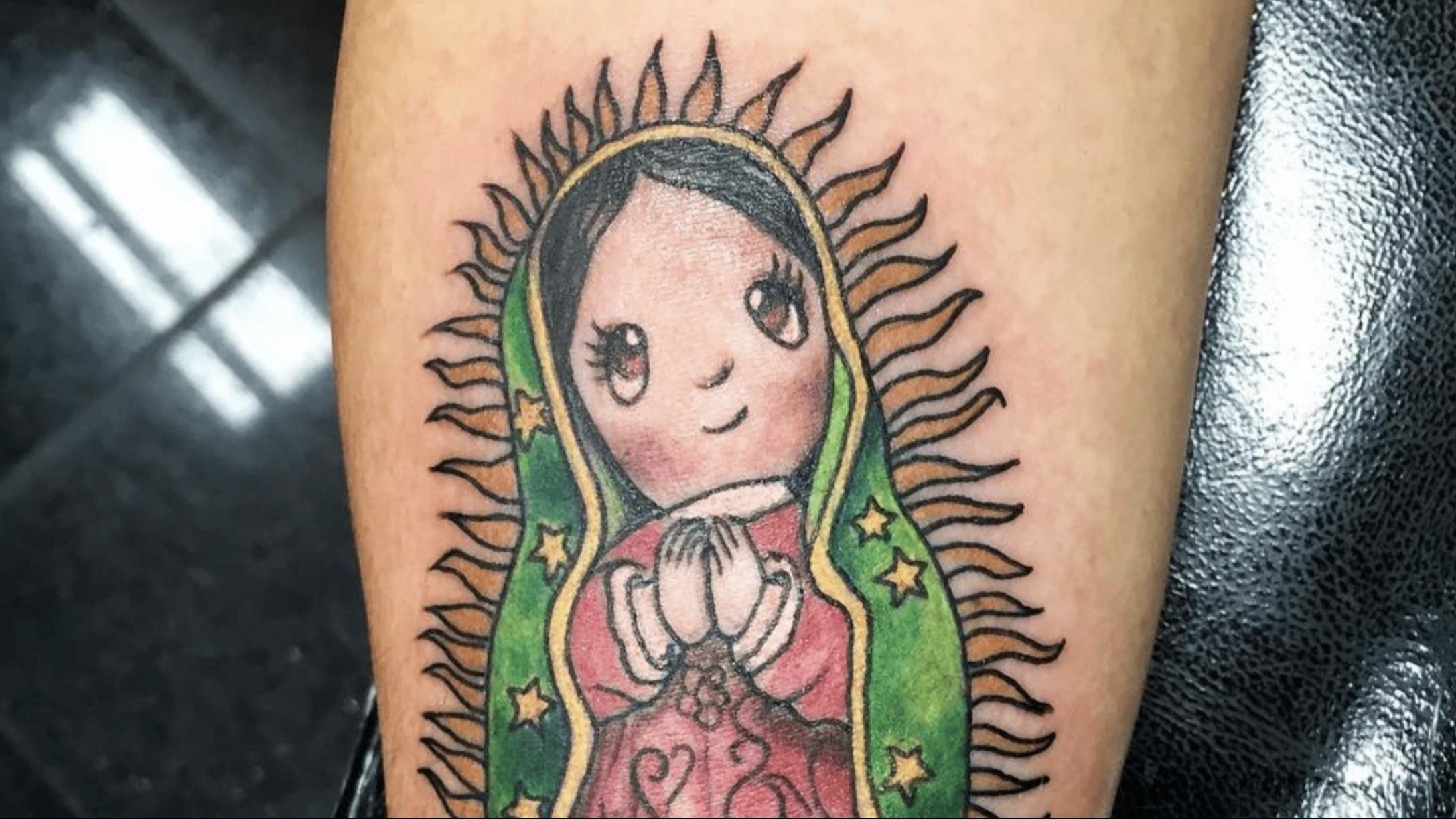 Virgin of Guadalupe tattoos