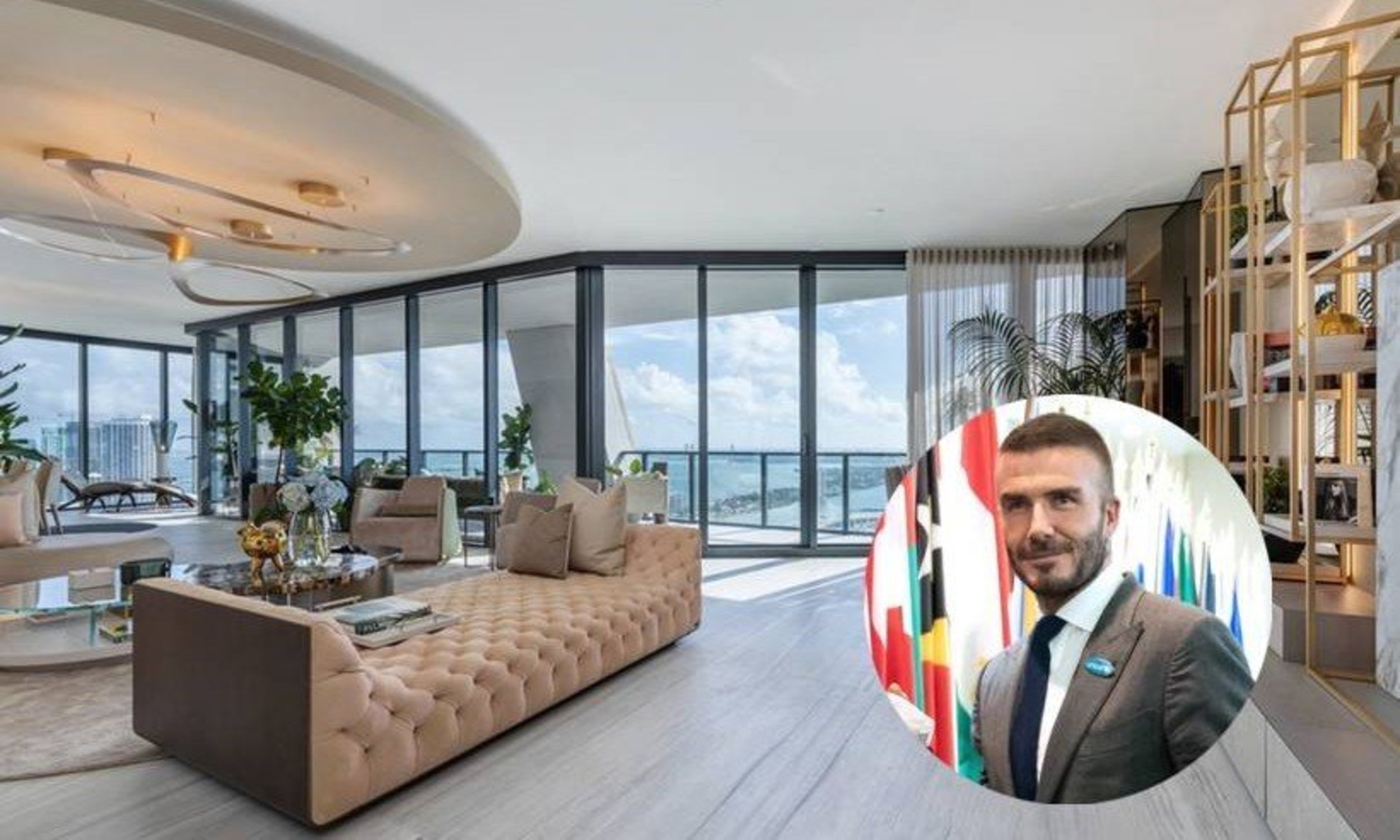 david Beckham's apartment in Miami