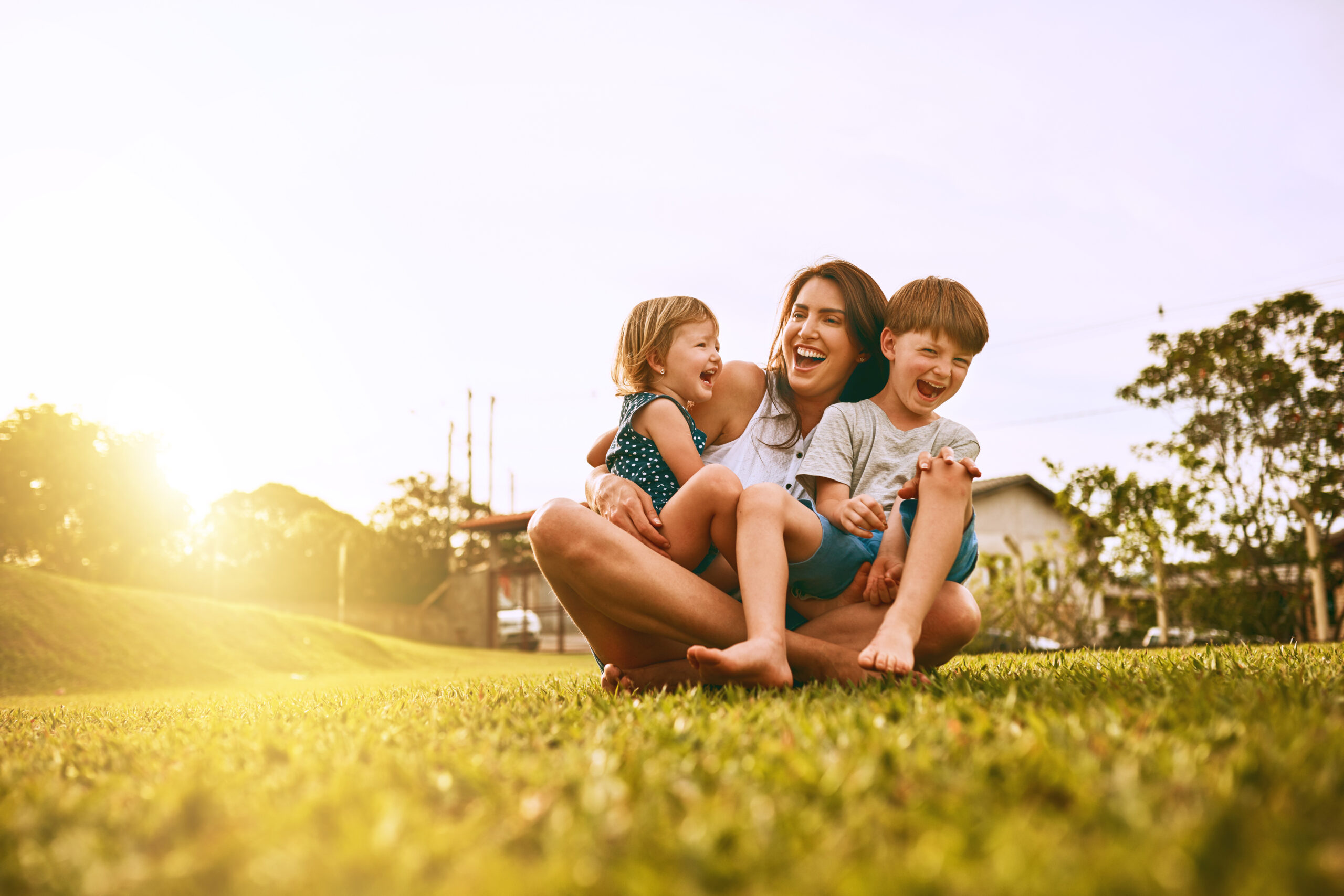 Her boys fill her life with joy