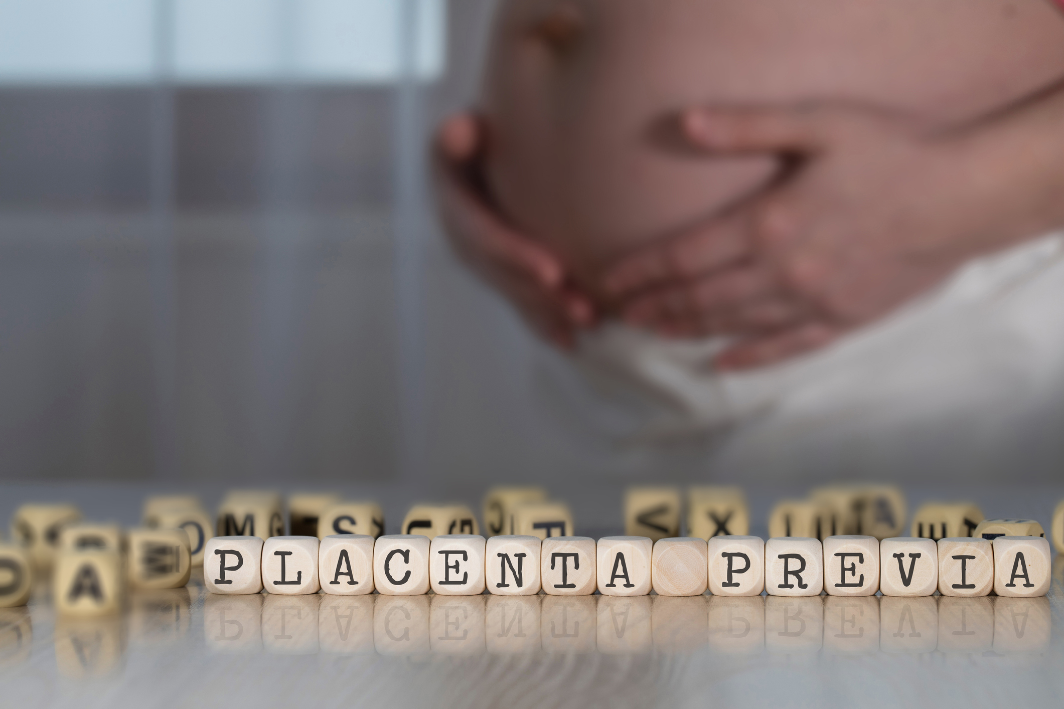 Embarazada con placenta previa