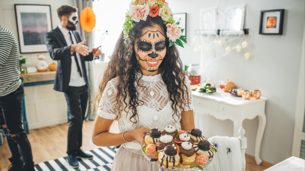 Día de Muertos y Halloween