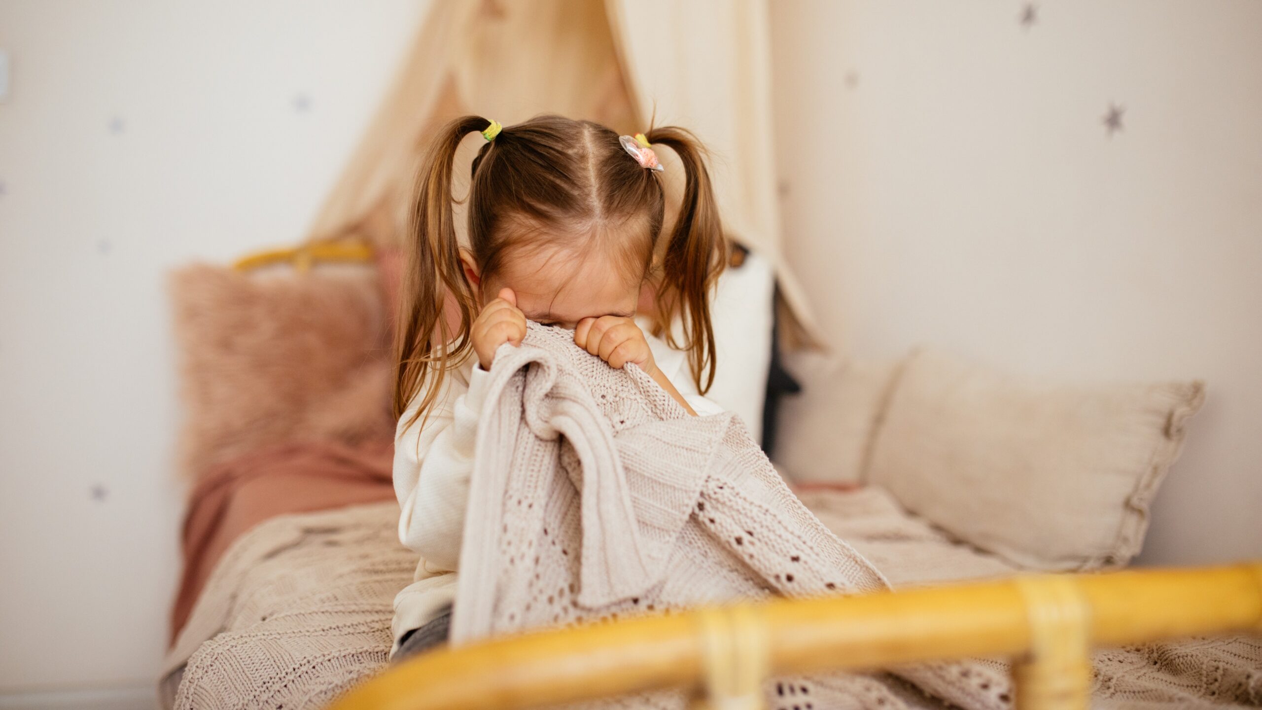 niña con pesadilla