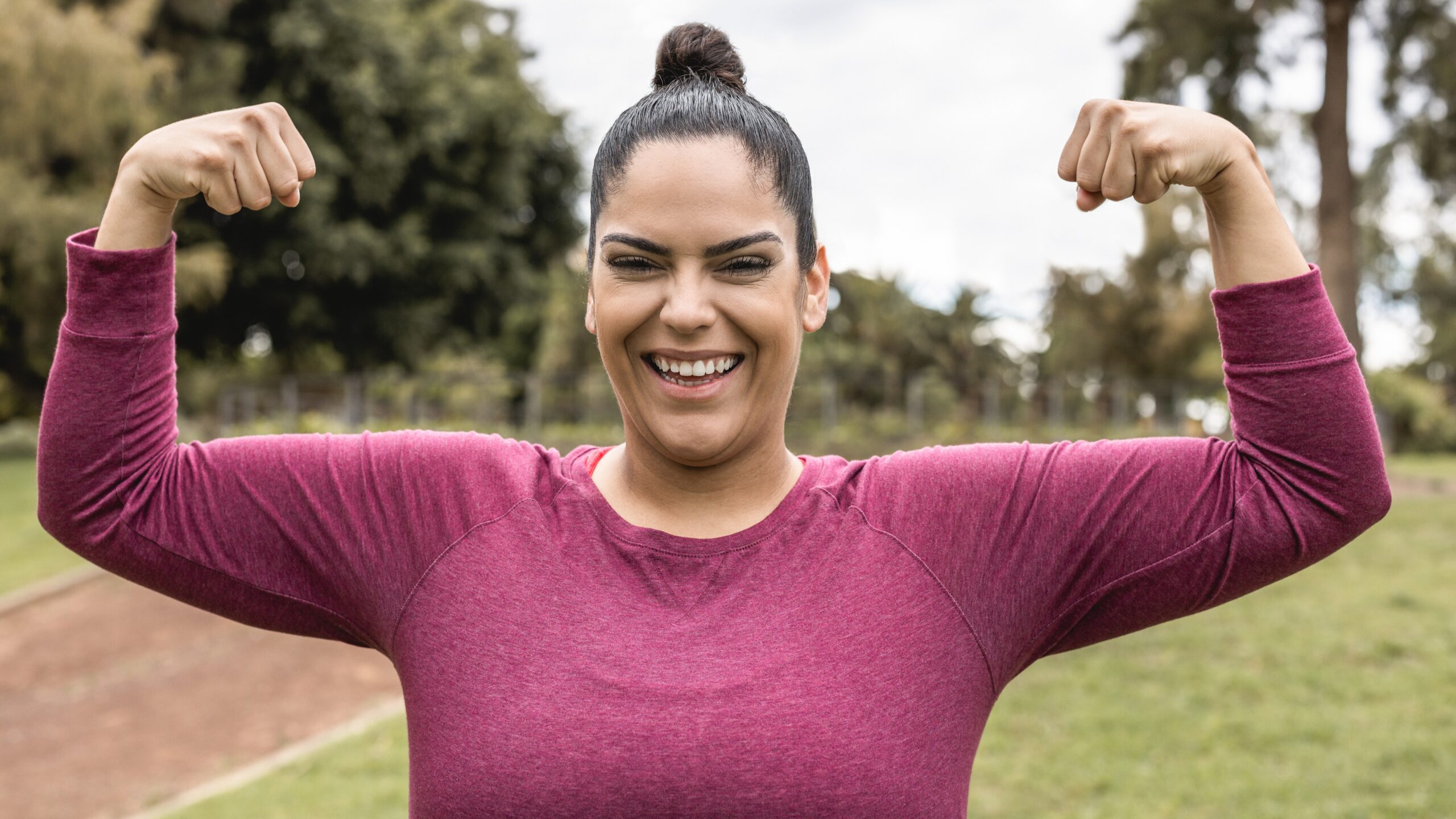 mujer haciendo ejercicio