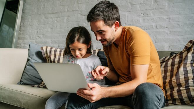 padre e hija