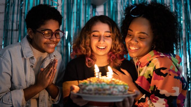 cumpleaños de adolescente