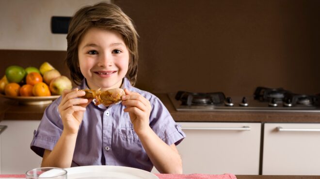 recetas de pollo para niños