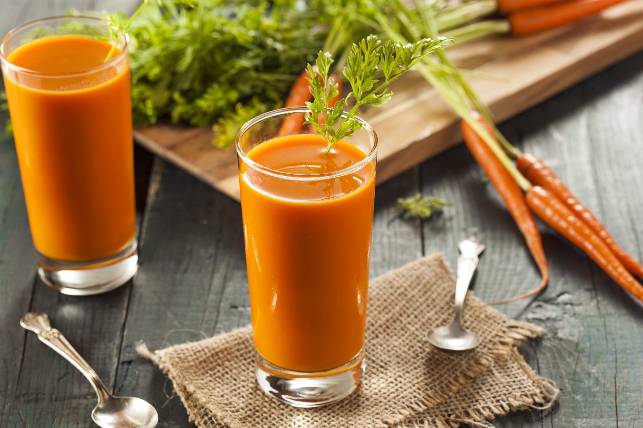 Organic Raw Carrot Juice