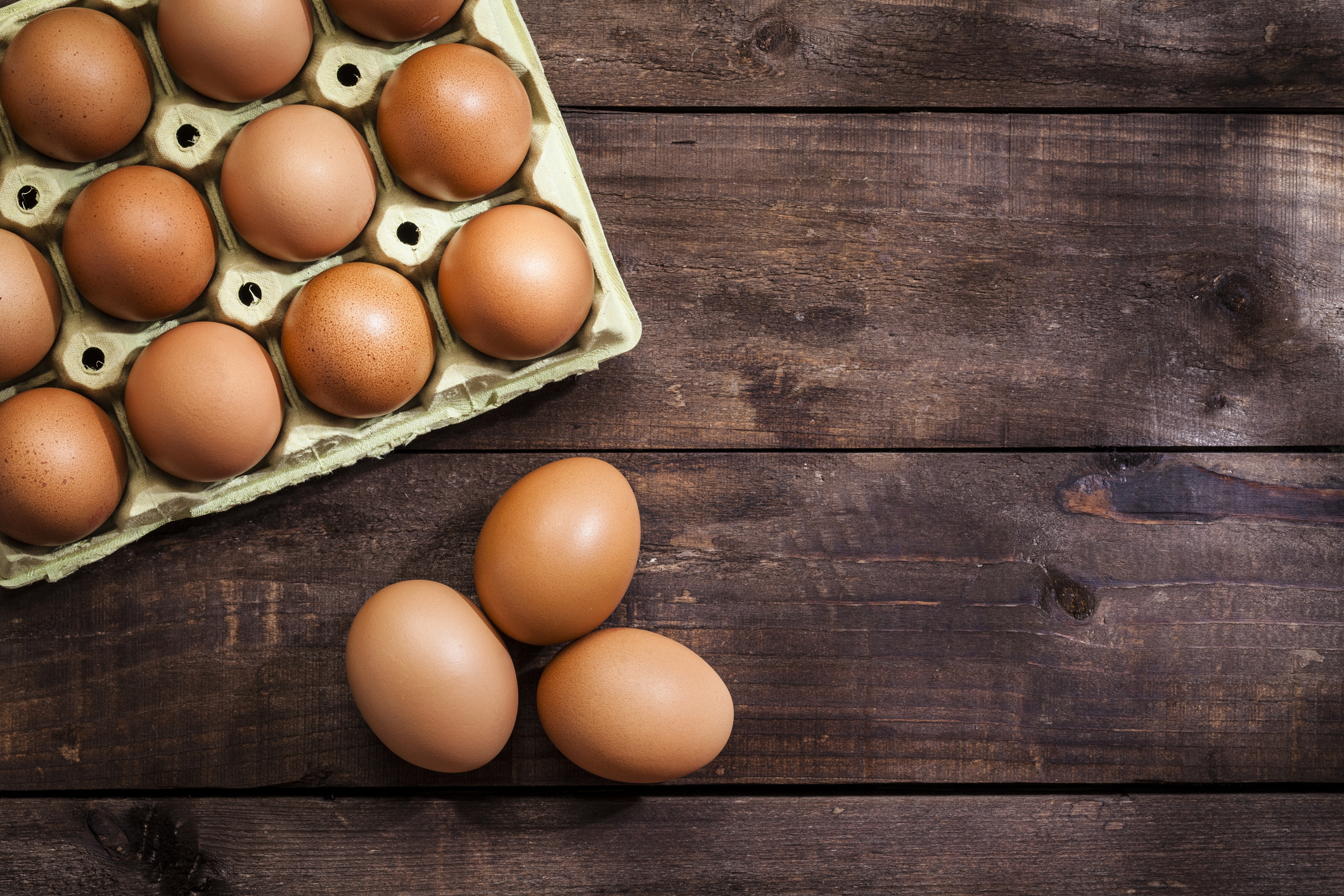 Cardboard eggs package