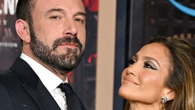 Ben Affleck and Jennifer Lopez