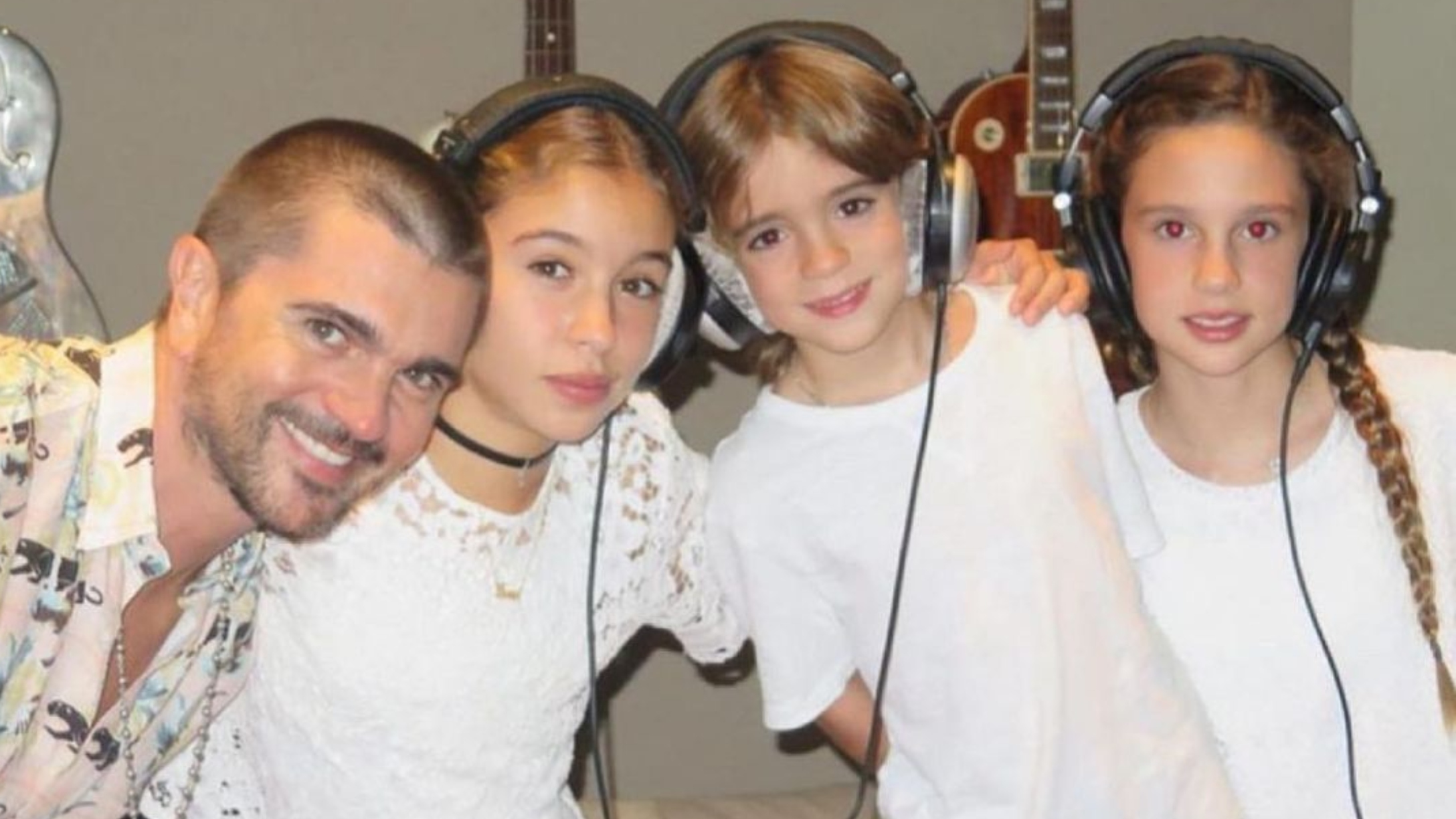 juanes con hijos