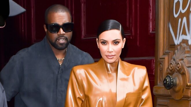 Kim Kardashian and Kanye West