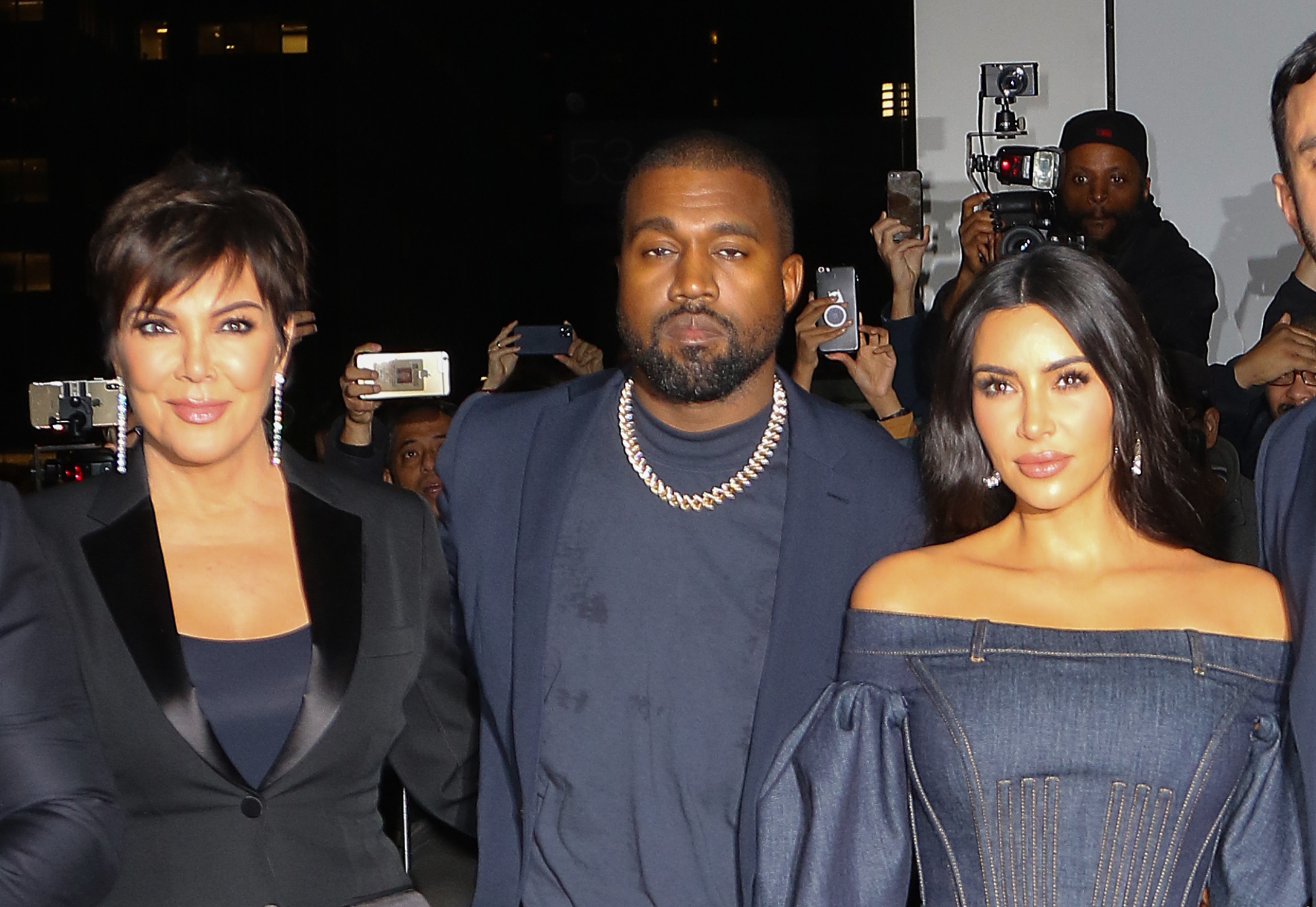 kris jenner kim kardashian kanye west