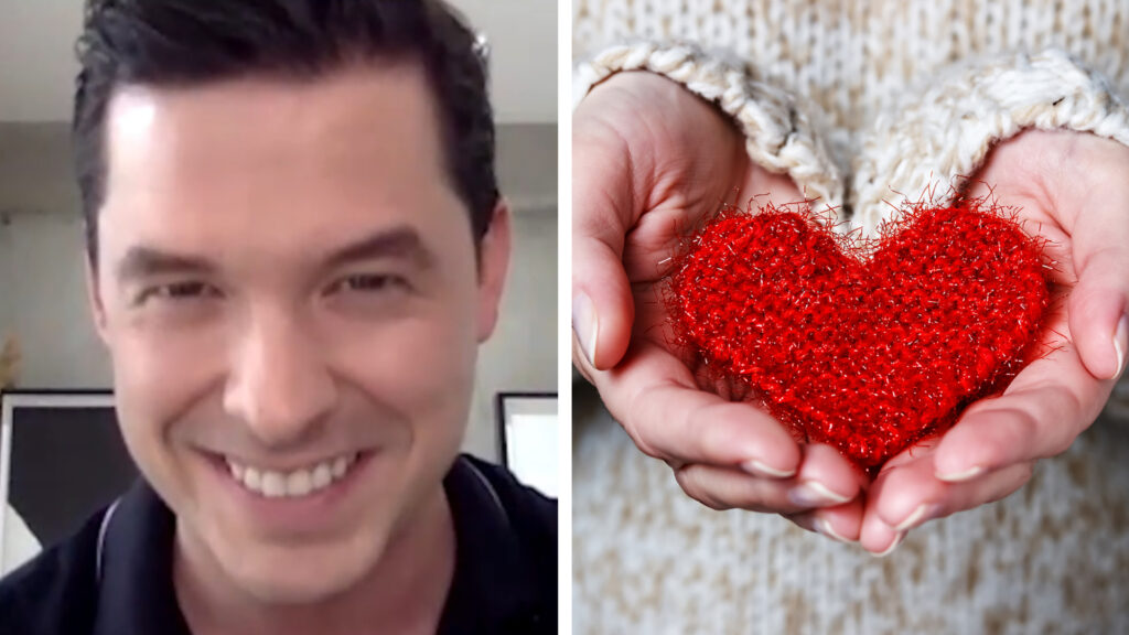 Jorge Lozano H; corazon en mano femenina