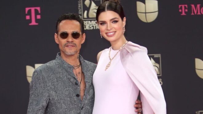 Marc Anthony y Nadia Ferreira