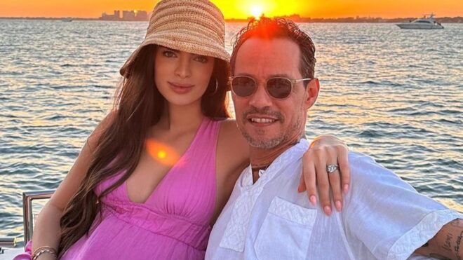 Marc Anthony y Nadia Ferreirra sexo del bebé