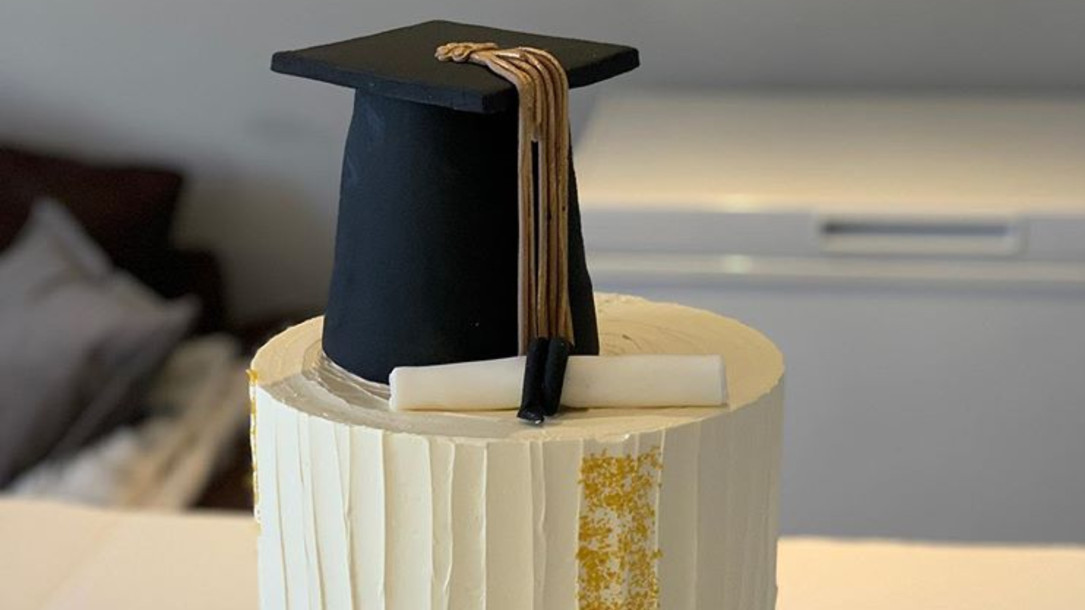 Pastel de graduación